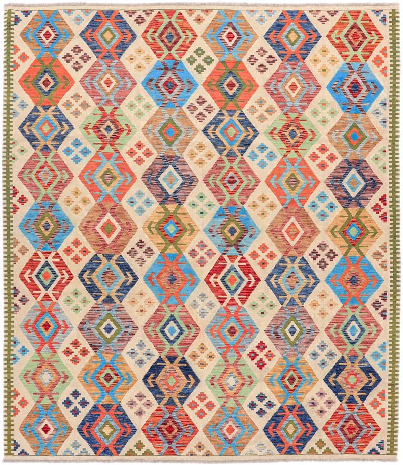 Tapete afegão Kilim Afegão Heritage 294x259 294x259, Tapete persa Tecido à mão