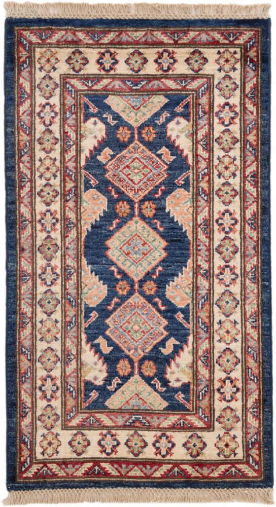 Afghan rug Super Kazak 100x57 100x57, Persian Rug Knotted by hand