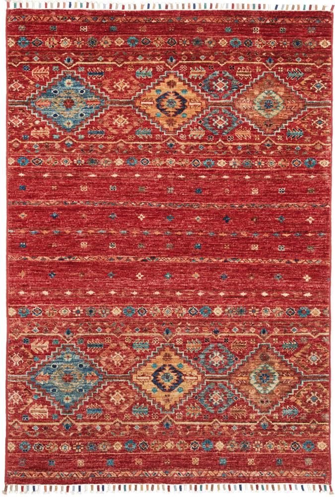 Pakistani rug Arijana 4'9"x3'3" 4'9"x3'3", Persian rug Hand-knotted