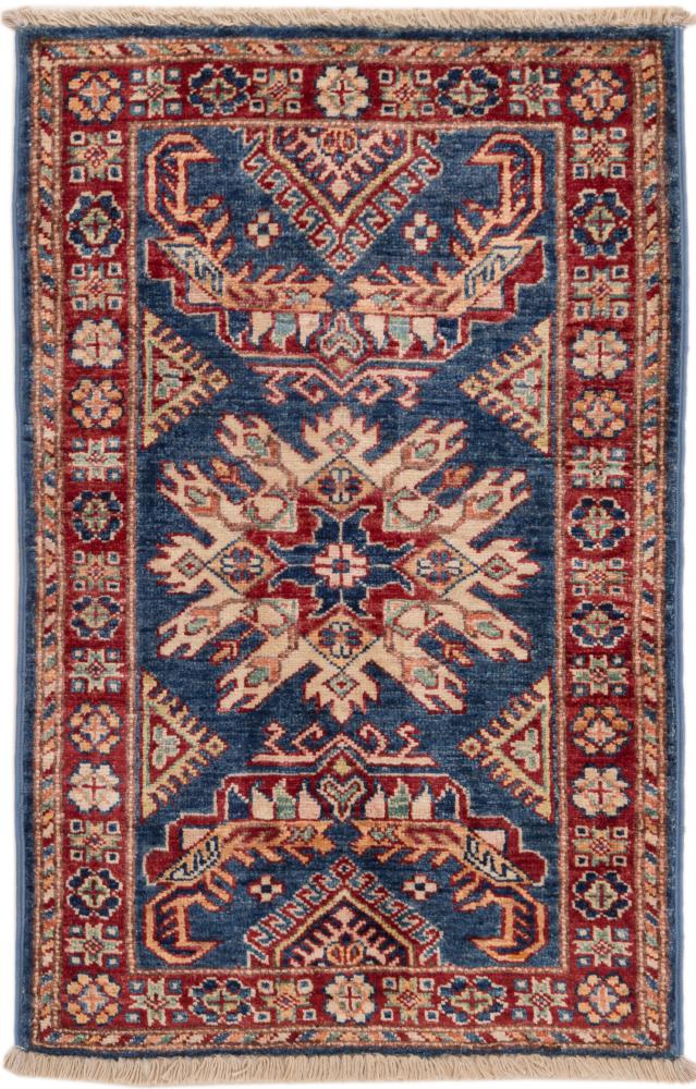 Afghan rug Super Kazak 92x60 92x60, Persian Rug Knotted by hand