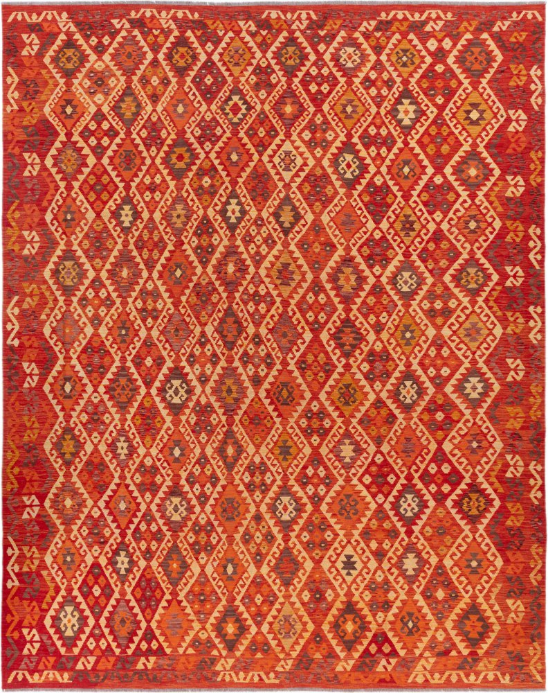 Afghaans tapijt Kilim Afghan 388x310 388x310, Perzisch tapijt Handgeweven