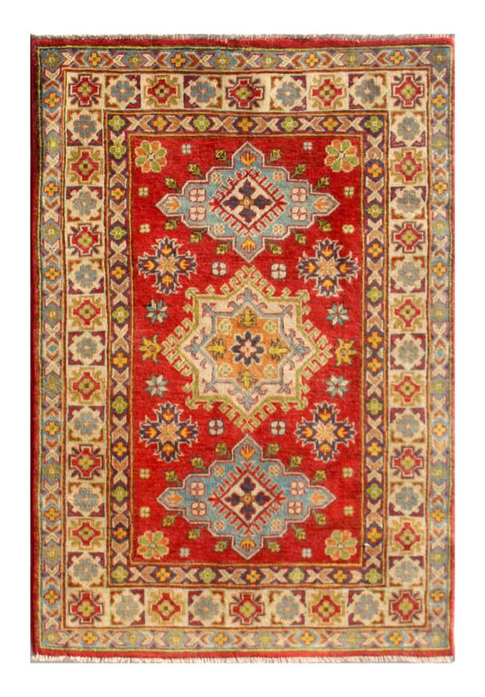 Tappeto Afgano Kazak Ghazni 143x101 143x101, Tappeto persiano Annodato a mano