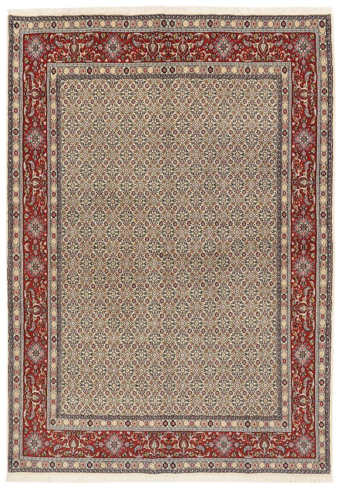 Persian Rug Moud Mahi 237x167 237x167, Persian Rug Knotted by hand