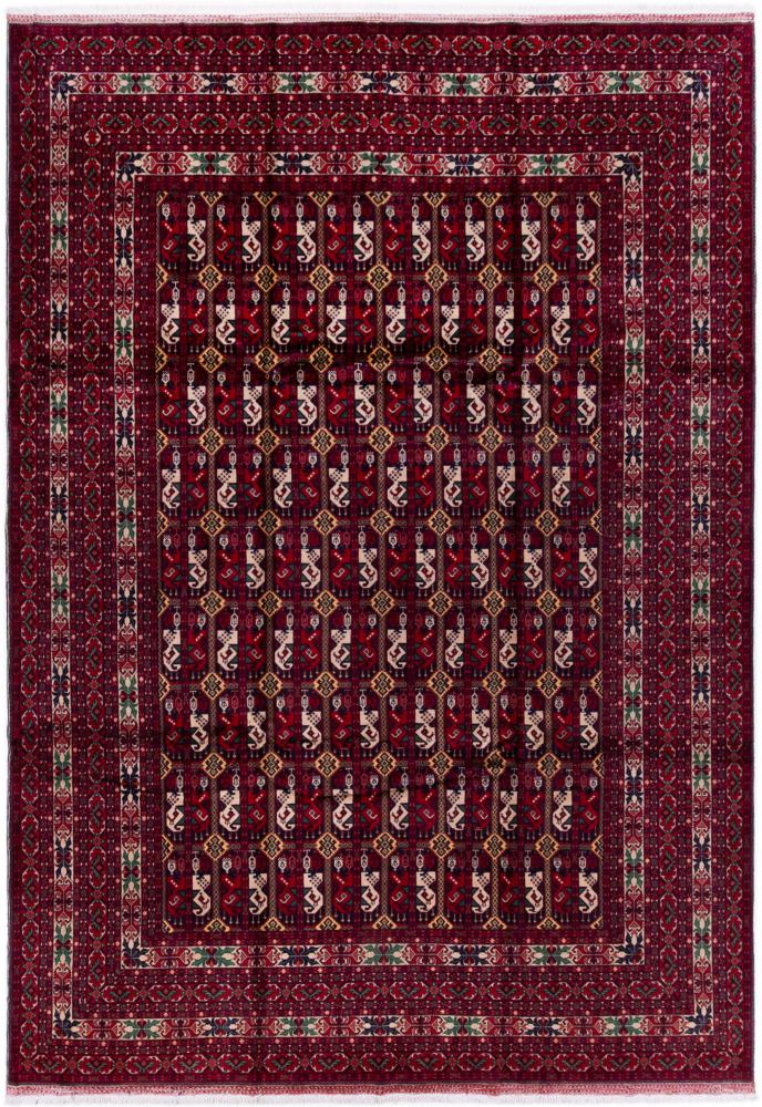 Afghansk tæppe Khal Mohammadi 356x250 356x250, Persisk tæppe Håndknyttet