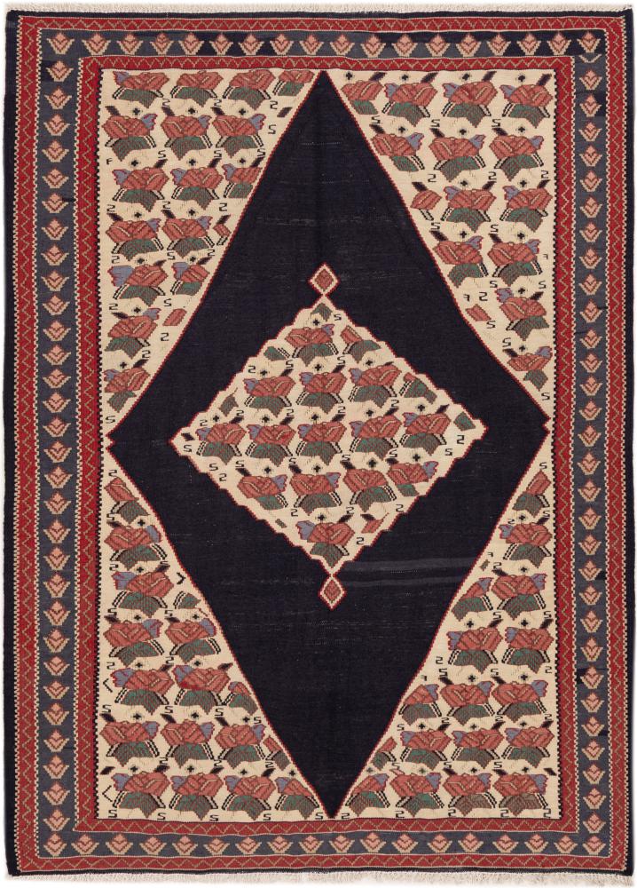 Perzisch tapijt Kilim Senneh 153x109 153x109, Perzisch tapijt Handgeknoopte