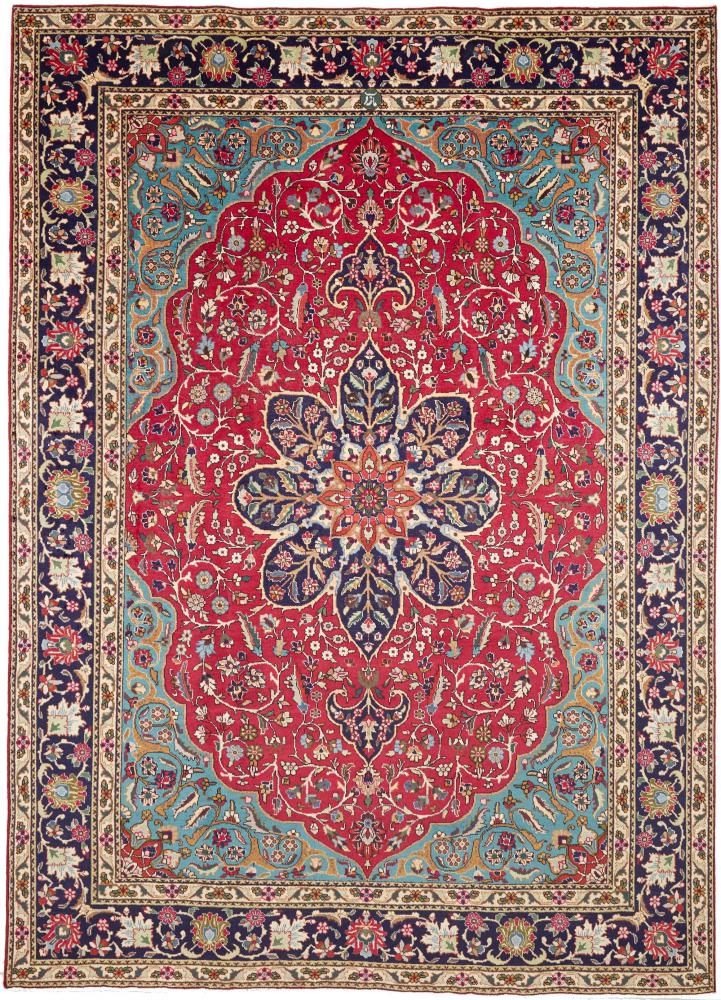 Persian Rug Tabriz 344x251 344x251, Persian Rug Knotted by hand