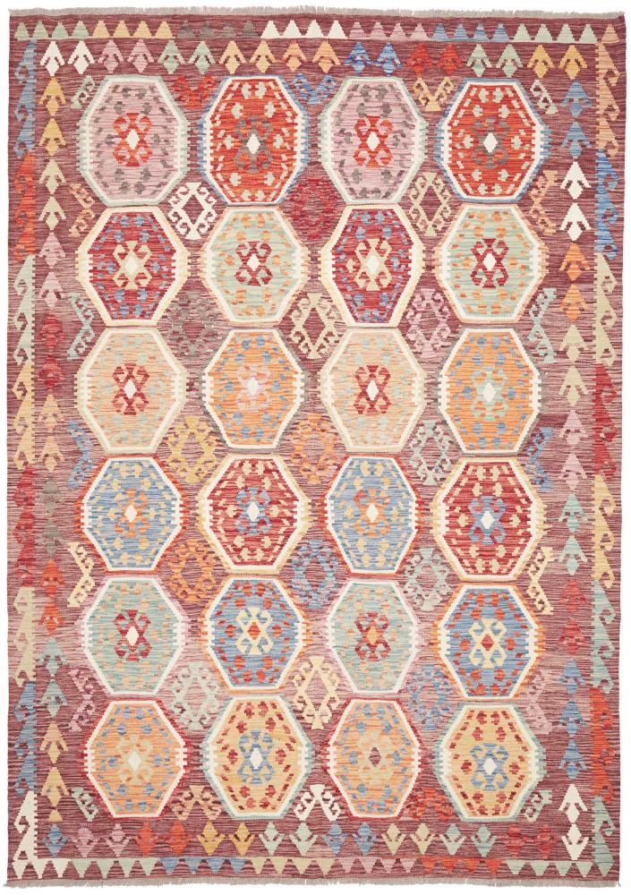 Covor afgan Chilim Afghan 291x205 291x205, Covor persan Lucrate de mână