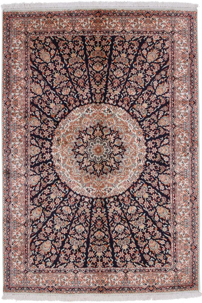 Tapete indiano Kashmir Seda 185x127 185x127, Tapete persa Atado à mão