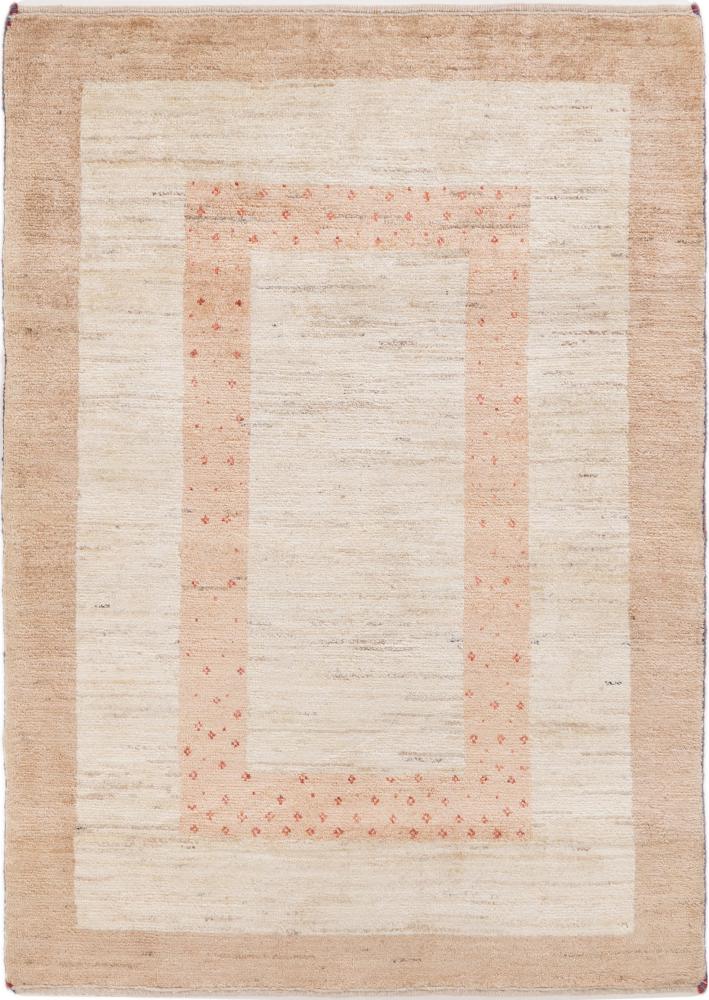 Persian Rug Persian Gabbeh 4'7"x3'3" 4'7"x3'3", Persian Rug Knotted by hand