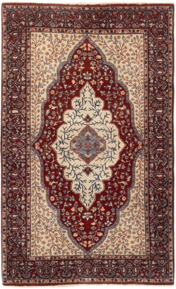 Indisk teppe Indo Tabriz Haj Jalili 151x91 151x91, Persisk teppe Knyttet for hånd