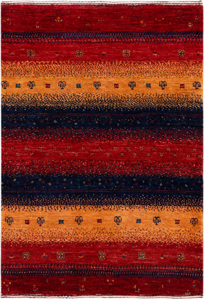 Tappeto persiano Persiano Gabbeh Loribaft Essence 86x60 86x60, Tappeto persiano Annodato a mano