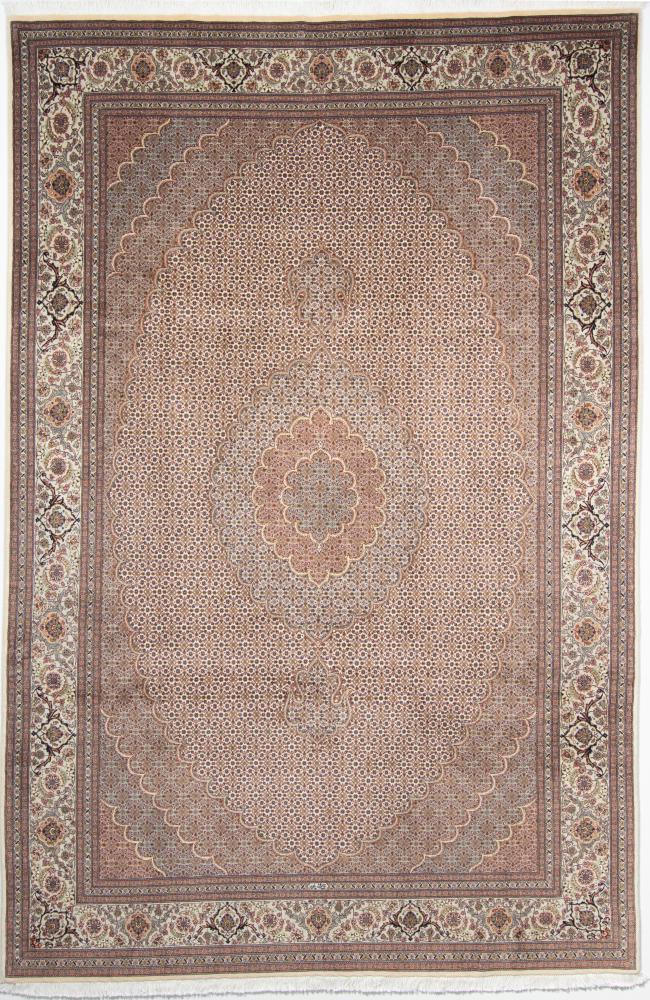 Tapete persa Tabriz 50Raj 306x201 306x201, Tapete persa Atado à mão