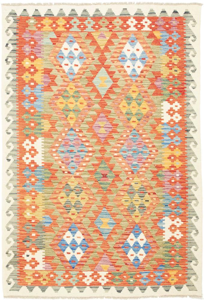 Afghanischer Teppich Kelim  Afghan 178x120 178x120, Perserteppich Handgewebt