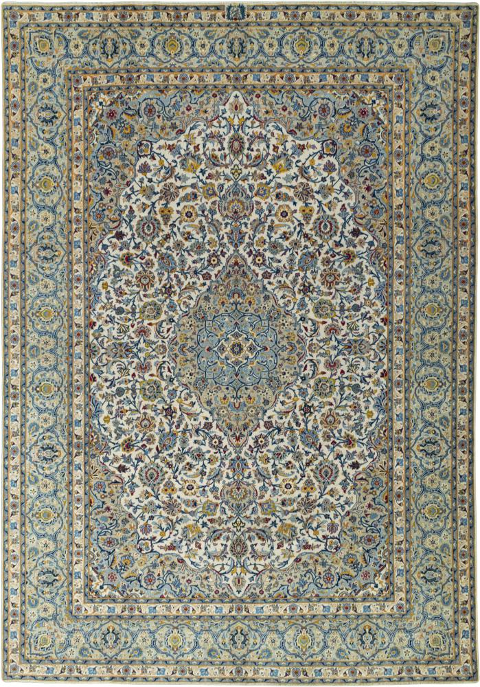Persian Rug Keshan 389x271 389x271, Persian Rug Knotted by hand