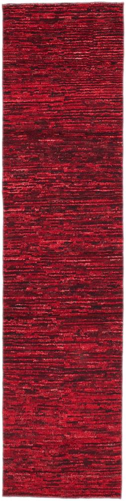 Tapis afghan Berber Design 384x93 384x93, Tapis persan Noué à la main