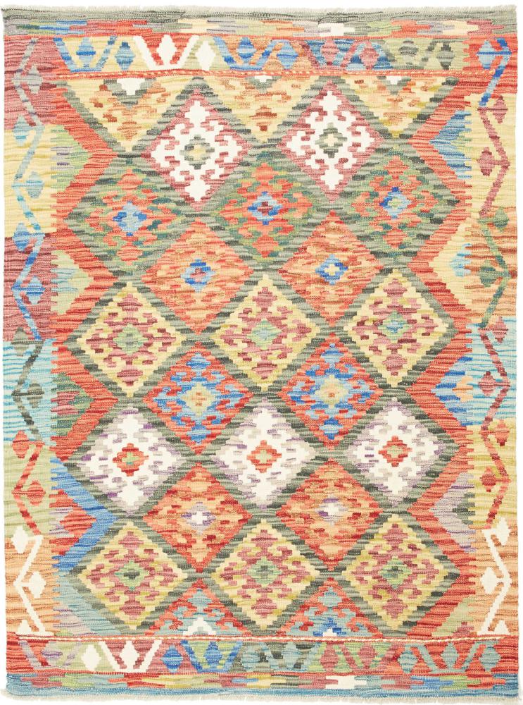Afghanischer Teppich Kelim  Afghan 5'9"x4'3" 5'9"x4'3", Perserteppich Handgewebt
