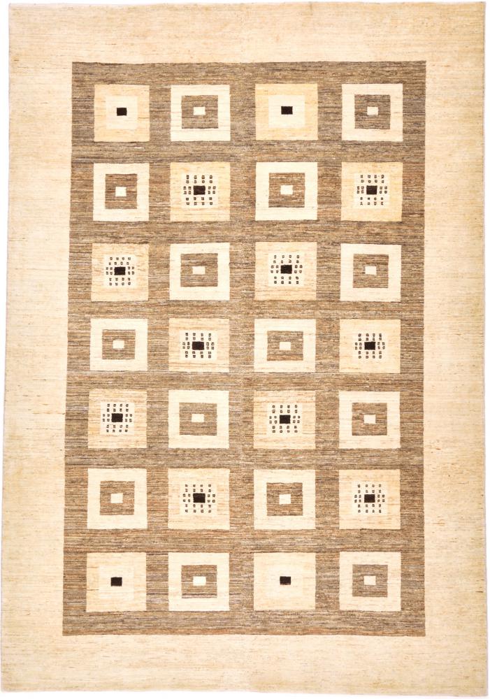 Tapis persan Persan Gabbeh Loribaft 379x264 379x264, Tapis persan Noué à la main