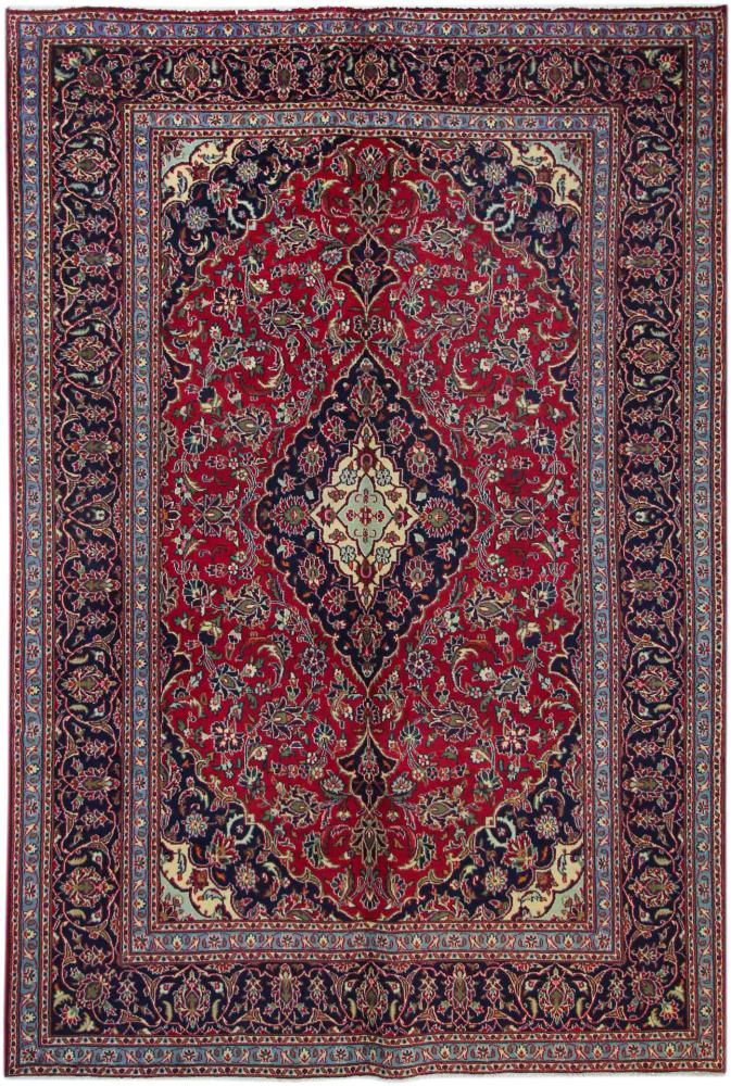 Persisk tæppe Mashhad 291x195 291x195, Persisk tæppe Knyttet i hånden