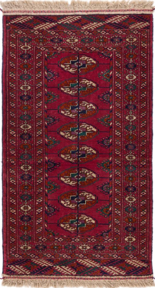 Persian Rug Turkaman 115x66 115x66, Persian Rug Knotted by hand