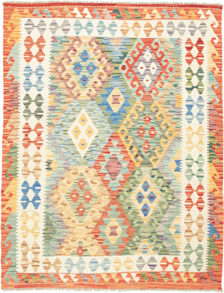 Afghanischer Teppich Kelim  Afghan 169x133 169x133, Perserteppich Handgewebt