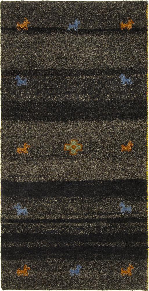 Alfombra india Gabbeh 139x72 139x72, Alfombra persa Anudado a mano