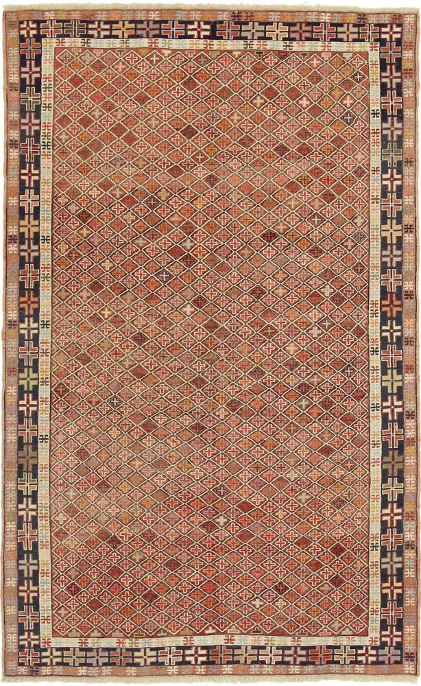 Tapete persa Kilim Fars 199x122 199x122, Tapete persa Tecido à mão
