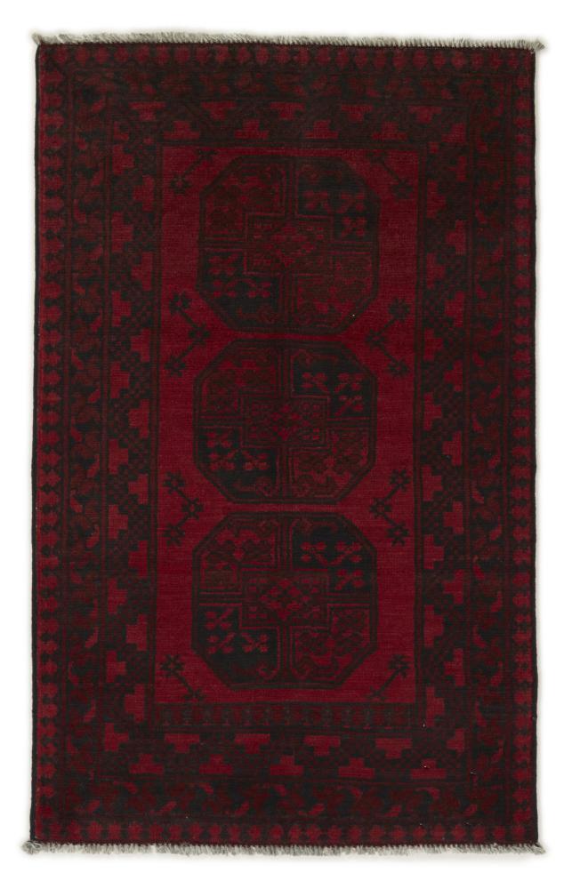 Afghansk tæppe Afghan Akhche 124x79 124x79, Persisk tæppe Knyttet i hånden