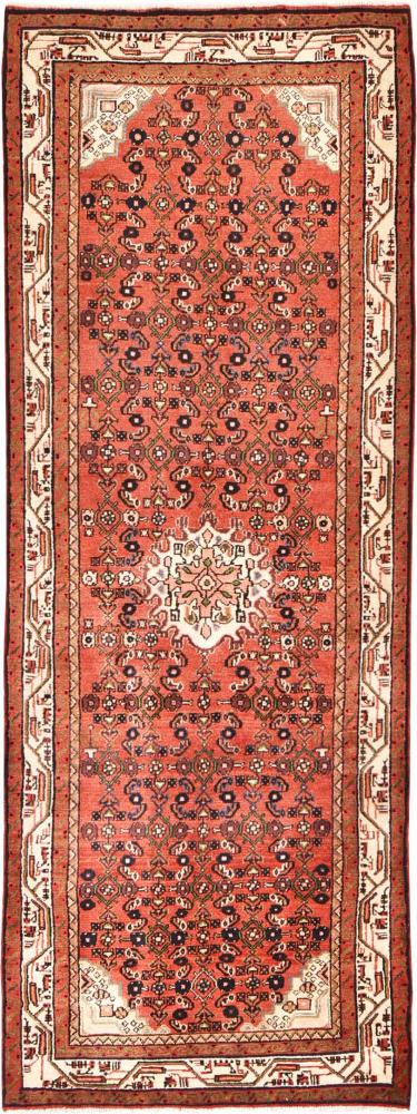 Persian Rug Hosseinabad 9'1"x3'5" 9'1"x3'5", Persian Rug Knotted by hand