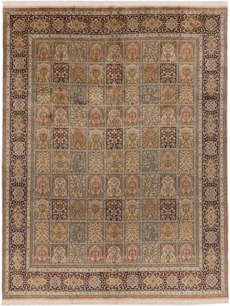 Tappeto indiano Cachemire di Seta 302x237 302x237, Tappeto persiano Annodato a mano