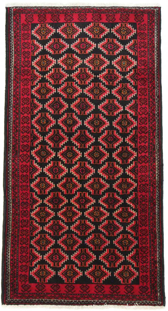 Perzisch tapijt Baluch 176x90 176x90, Perzisch tapijt Handgeknoopte