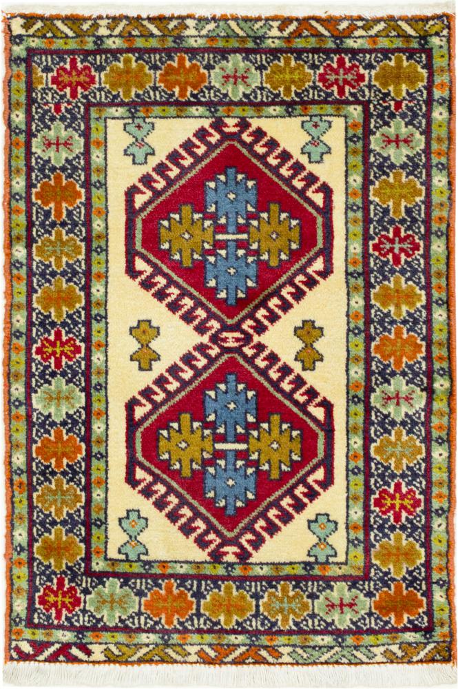 Persian Rug Turkaman 86x60 86x60, Persian Rug Knotted by hand