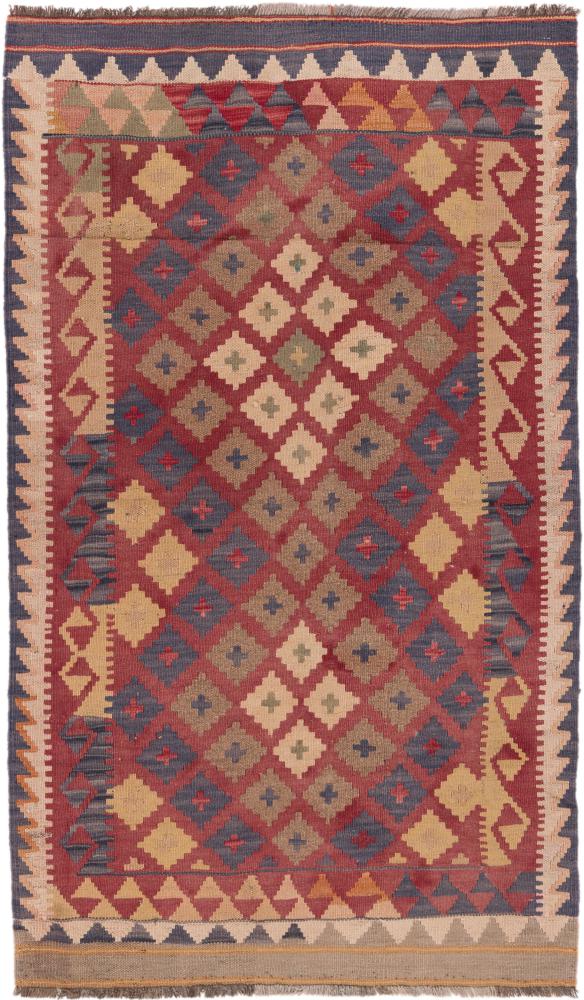 Afghan rug Kilim Afghan Antique 138x82 138x82, Persian Rug Woven by hand
