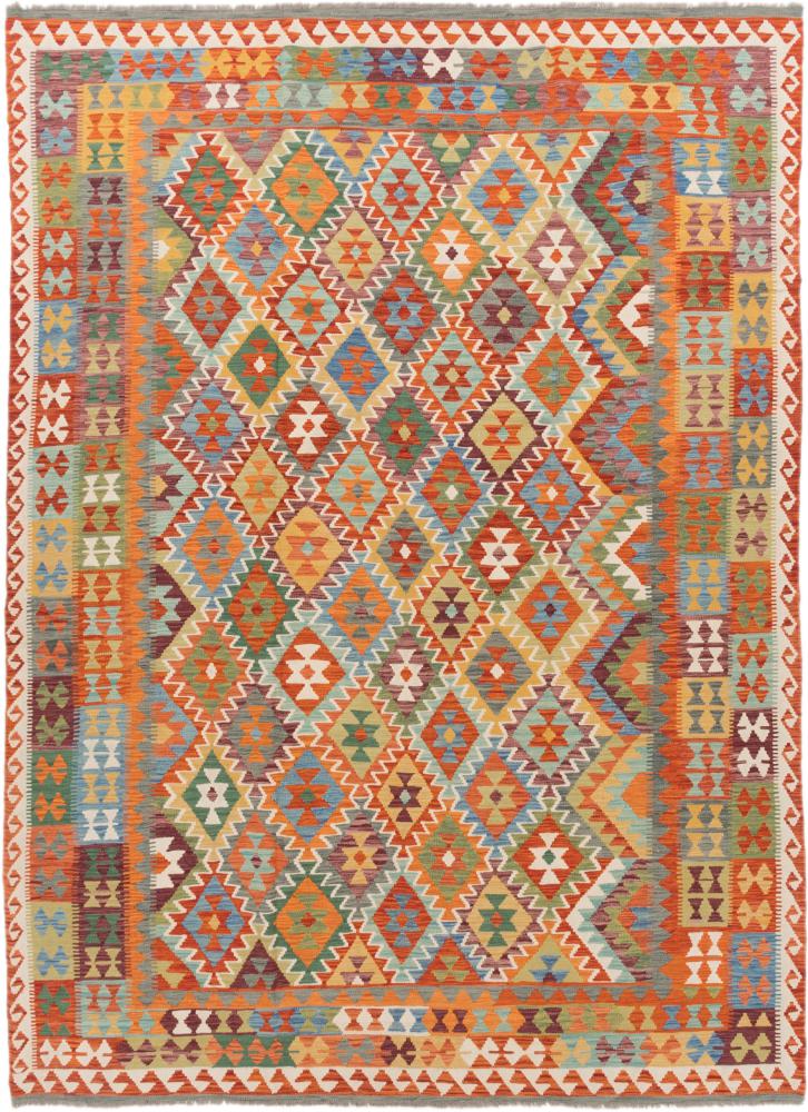 Tapete afegão Kilim Afegão 358x257 358x257, Tapete persa Tecido à mão