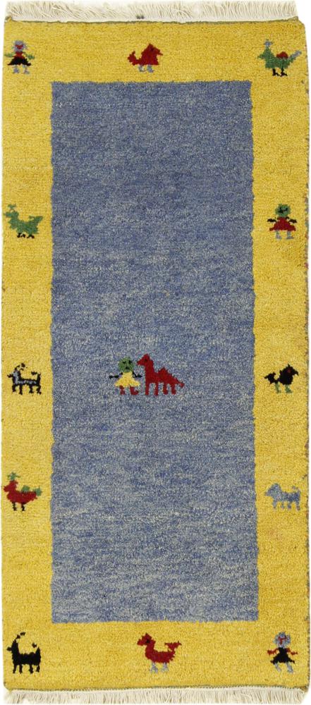 Alfombra india Gabbeh 119x61 119x61, Alfombra persa Anudado a mano