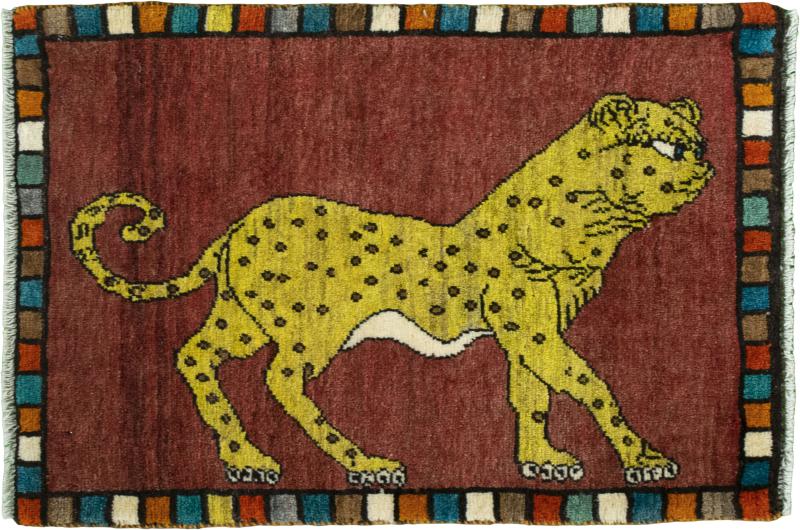 Persialainen matto Persia Gabbeh Ghashghai 94x62 94x62, Persialainen matto Solmittu käsin