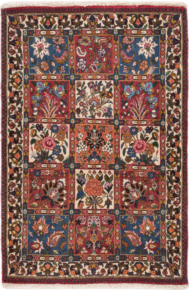 Persian Rug Bakhtiari 100x67 100x67, Persian Rug Knotted by hand