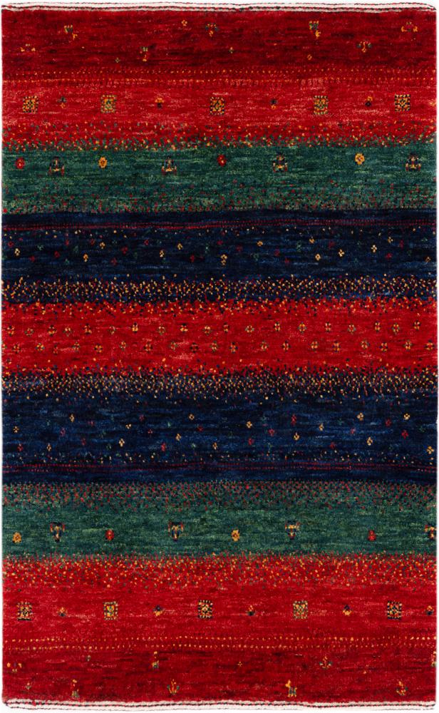 Perserteppich Perser Gabbeh Loribaft Essence 96x59 96x59, Perserteppich Handgeknüpft