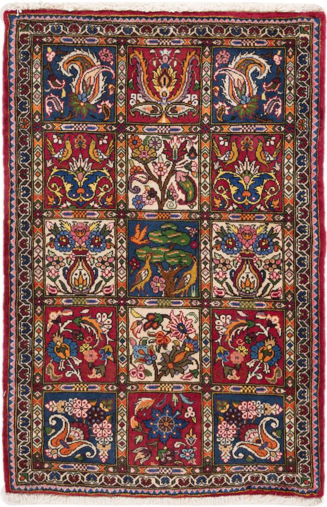 Persian Rug Bakhtiari 95x63 95x63, Persian Rug Knotted by hand