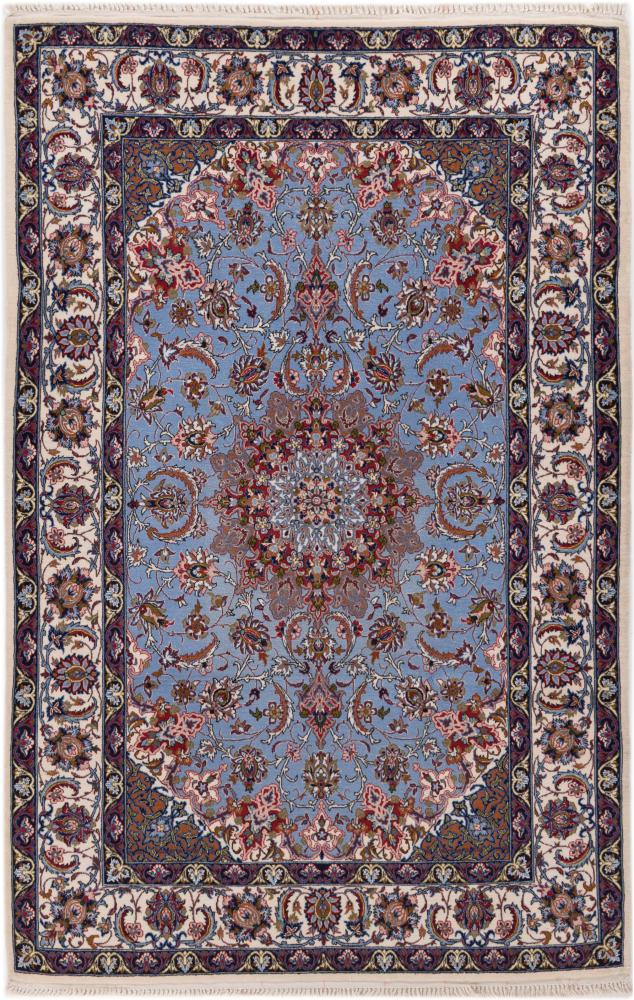 Persisk tæppe Isfahan Silketrend 168x111 168x111, Persisk tæppe Knyttet i hånden