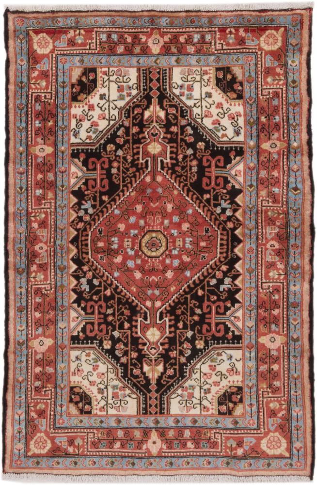 Tapis persan Tuyserkan 179x124 179x124, Tapis persan Noué à la main