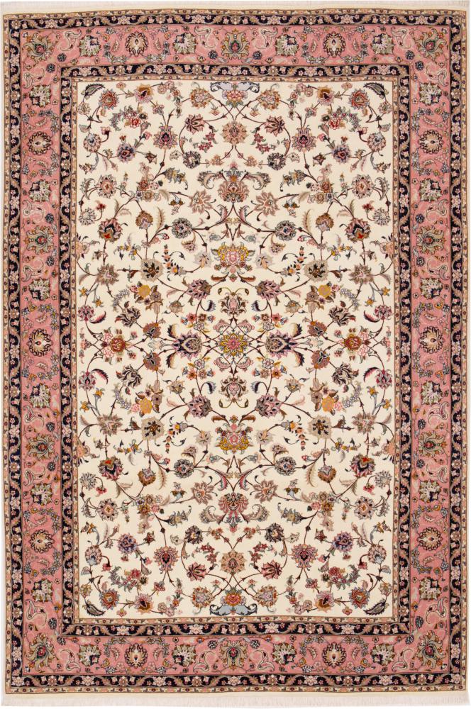 Tappeto persiano Tabriz 50Raj 299x199 299x199, Tappeto persiano Annodato a mano