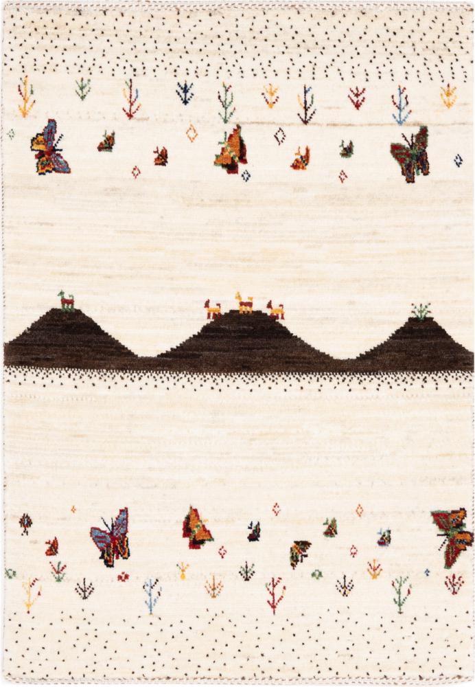 Perzisch tapijt Perzisch Gabbeh Loribaft Nowbaft 97x66 97x66, Perzisch tapijt Handgeknoopte