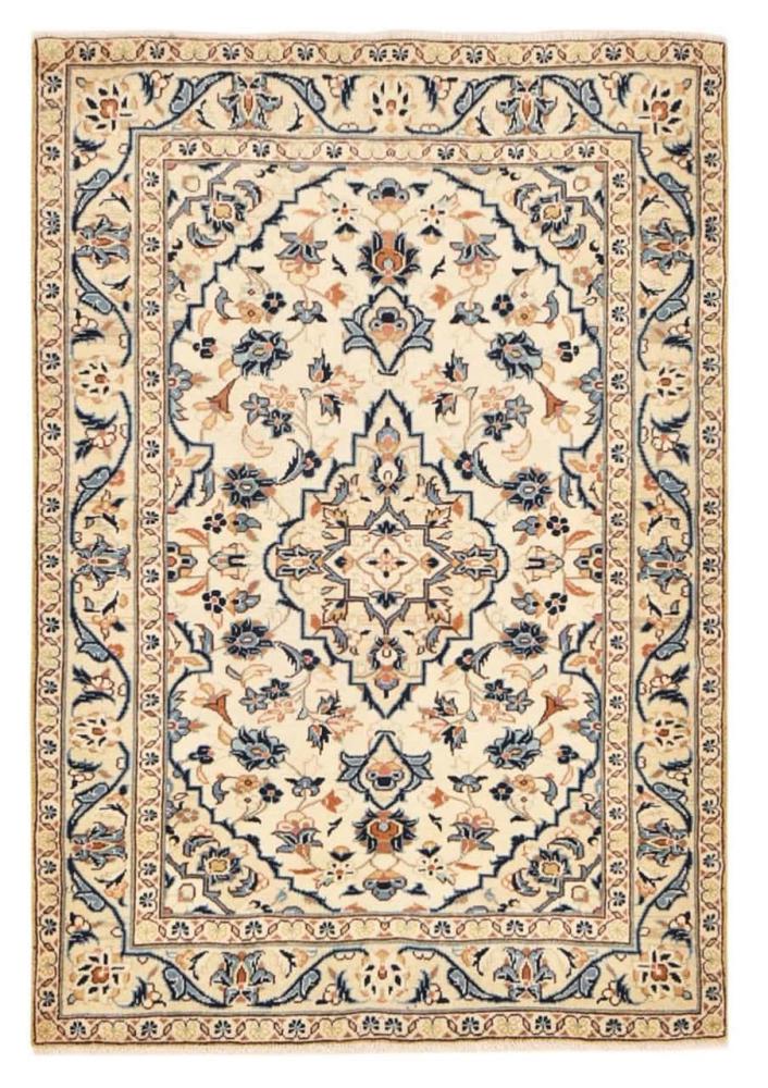 Tapis persan Kashan 137x96 137x96, Tapis persan Noué à la main