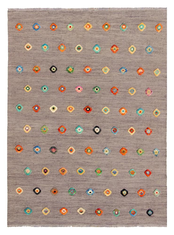 Alfombra afgana Kilim Afghan Nimbaft Edition 198x154 198x154, Alfombra persa Tejido a mano