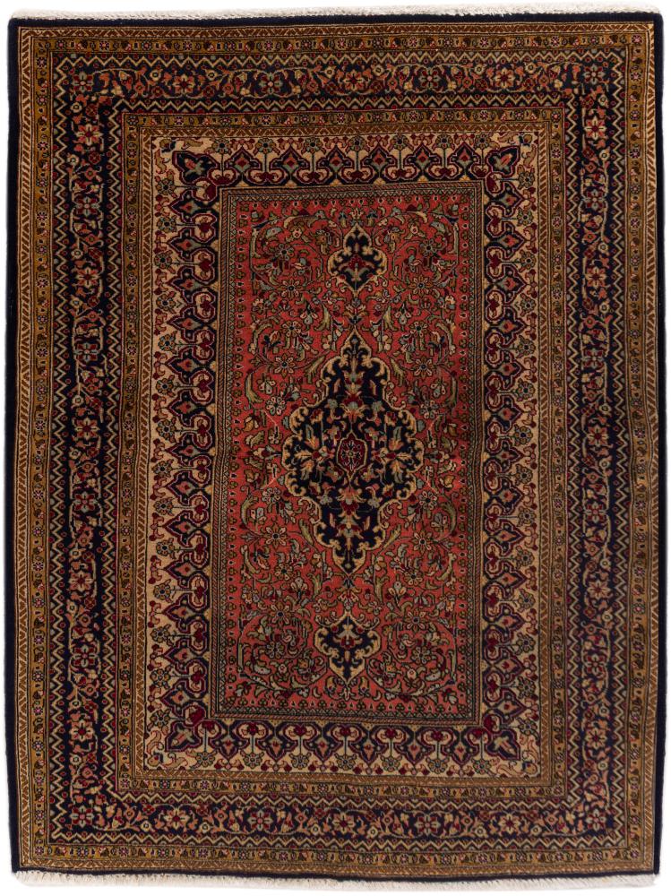 Tapis persan Ghom Kork 152x112 152x112, Tapis persan Noué à la main