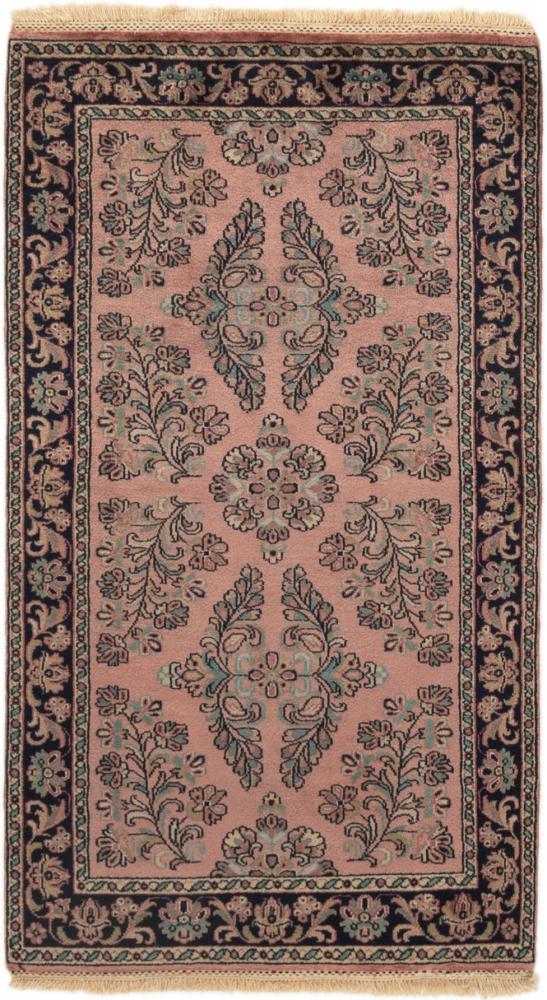 Indo rug Indo Sarouk 151x89 151x89, Persian Rug Knotted by hand