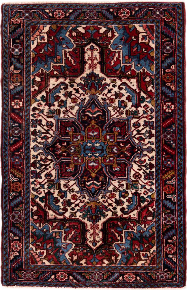 Persian rug Heriz 4'11"x3'3" 4'11"x3'3", Persian rug Hand-knotted