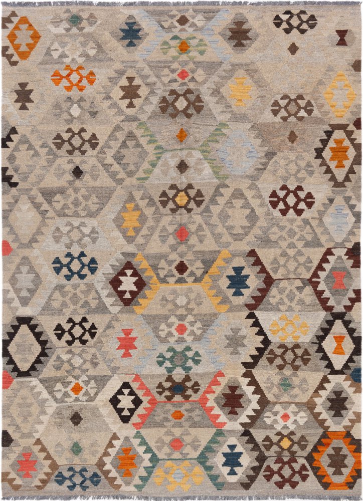 Afghaans tapijt Kilim Afghan 247x181 247x181, Perzisch tapijt Handgeweven
