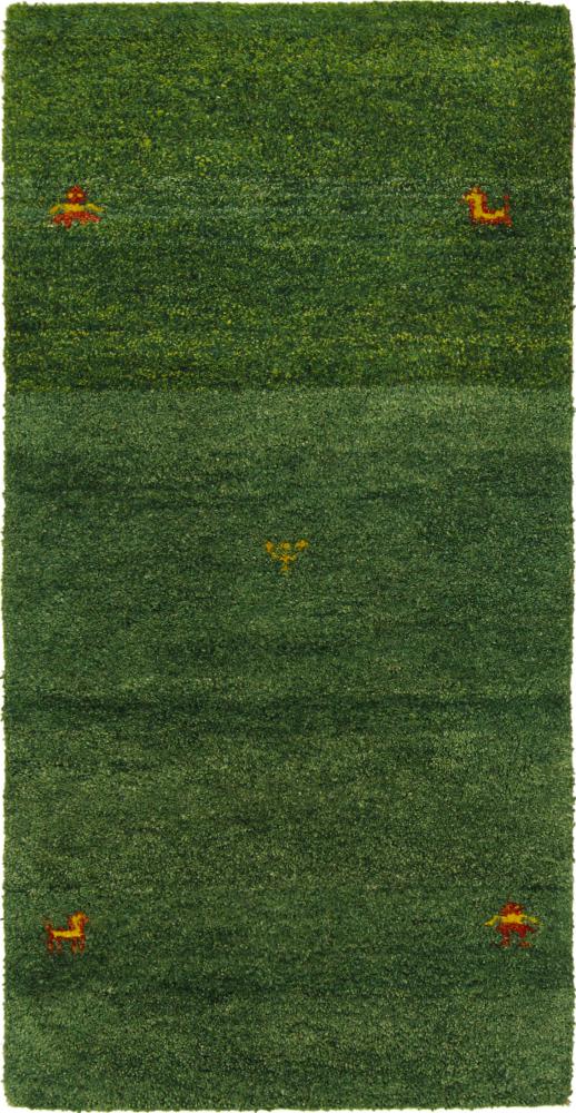 Alfombra india Gabbeh 137x74 137x74, Alfombra persa Anudado a mano