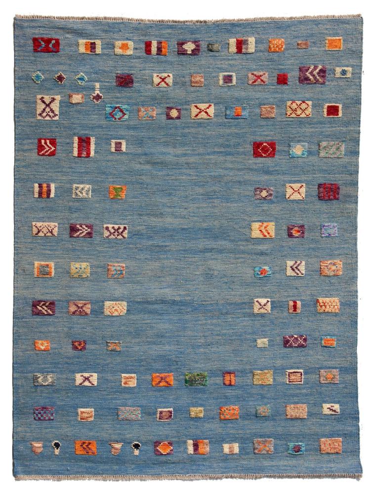 Alfombra afgana Kilim Afghan Nimbaft Edition 194x160 194x160, Alfombra persa Tejido a mano